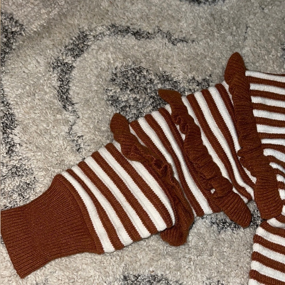 NWOT English Factory Stripe Long Sleeve Crewneck - Picture 3 of 5